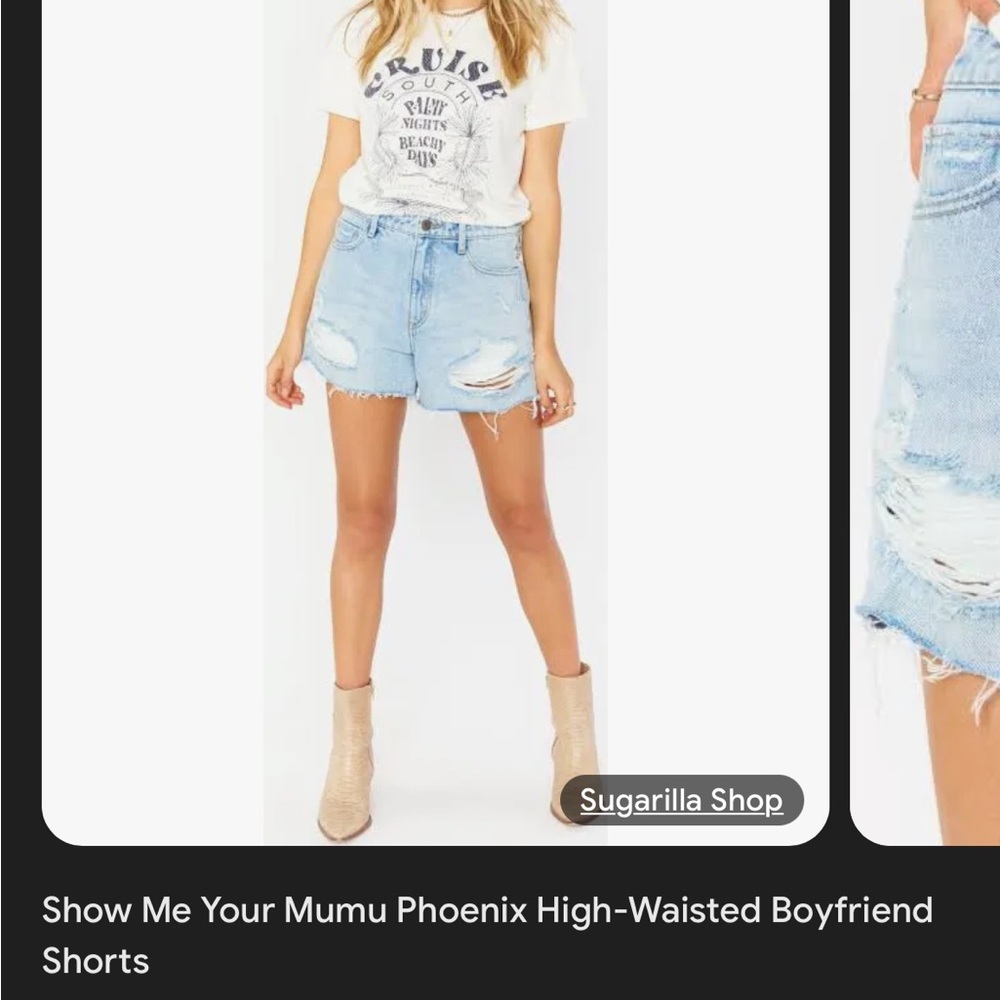 Show Me Your MuMu Phoenix Shorts
